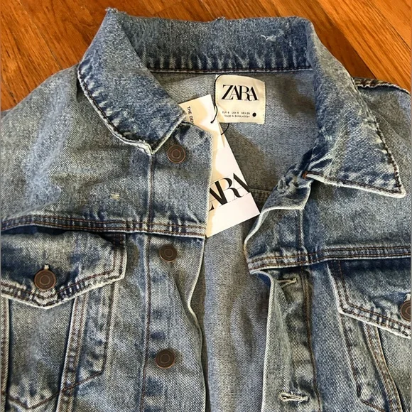 Zara Oversized Denim Jacket - Picture 3 of 3